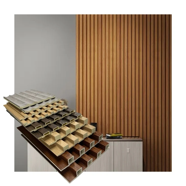 Hoja de pared WPC barata