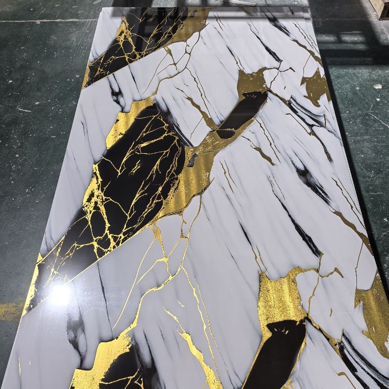 Panel de pared alternativo de mármol, tablero de mármol UV 1220mm*2440mm