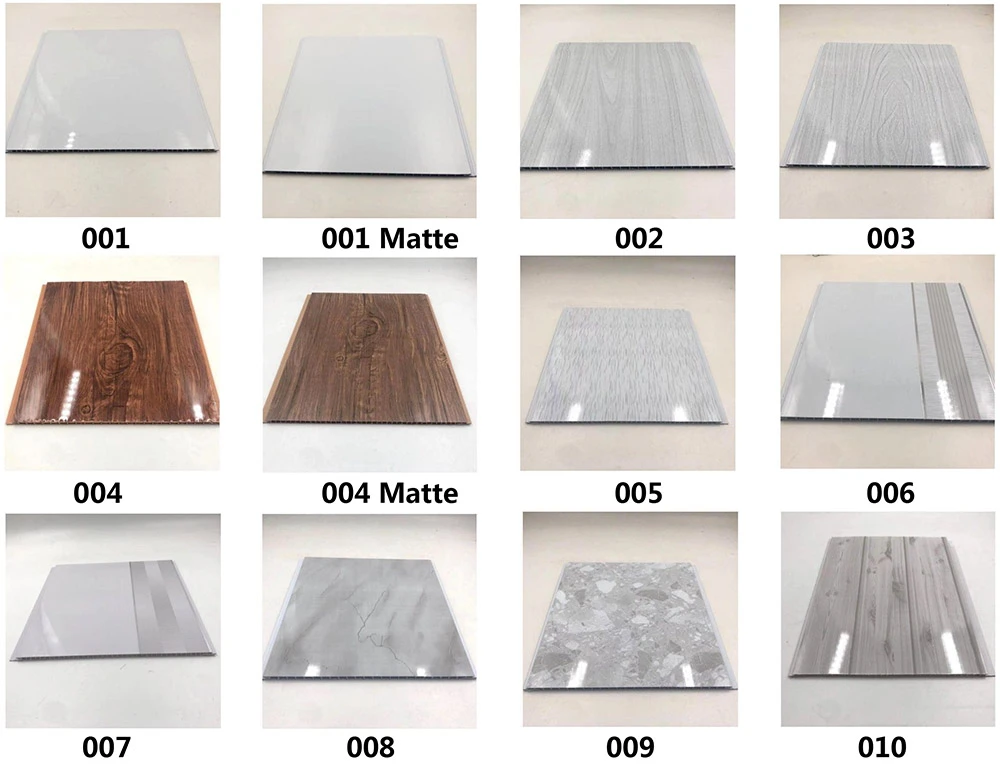 PVC ceiling panel color catalog