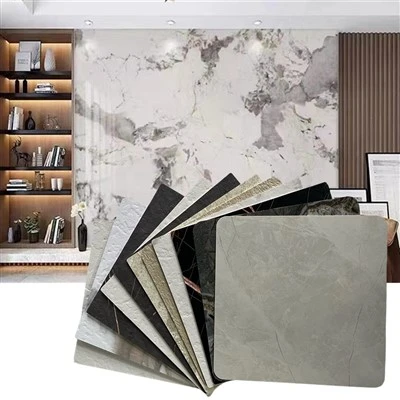 Panel de pared de mármol PVC